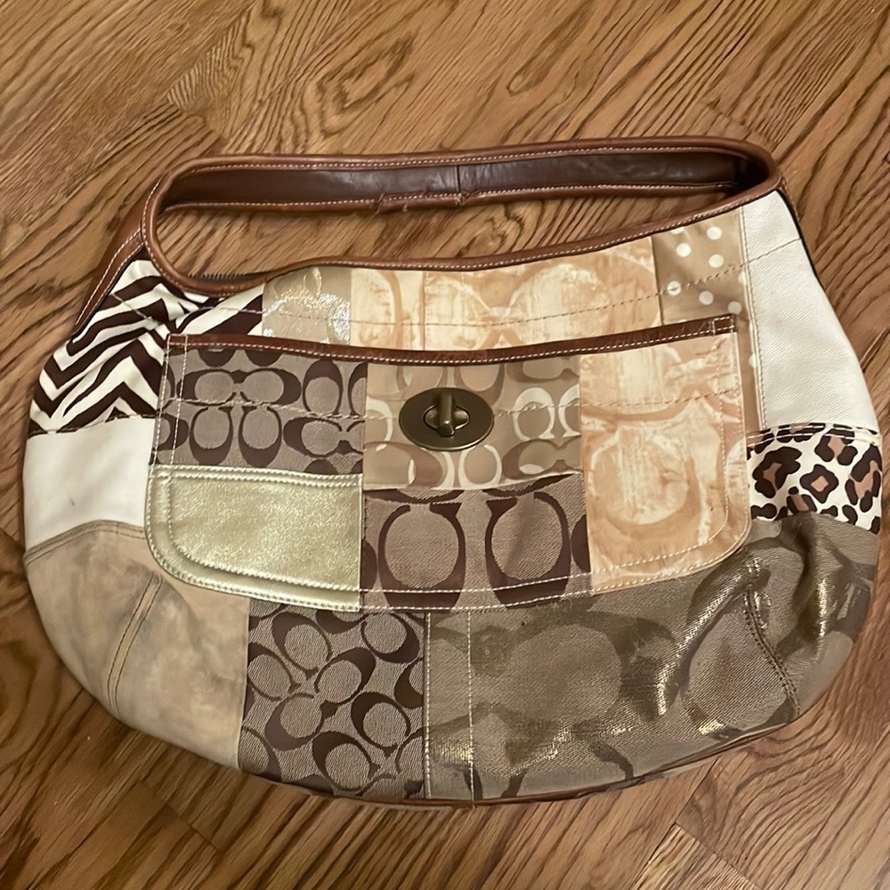 Coach patchwork bag